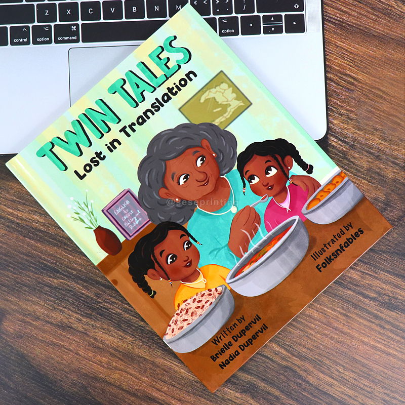 Custom Hardcover Kids Books Personal Book Printing Services 6