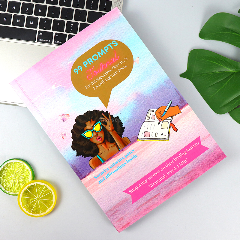 Custom Notebook Printing Daily Gratitude Affirmations Journal 6