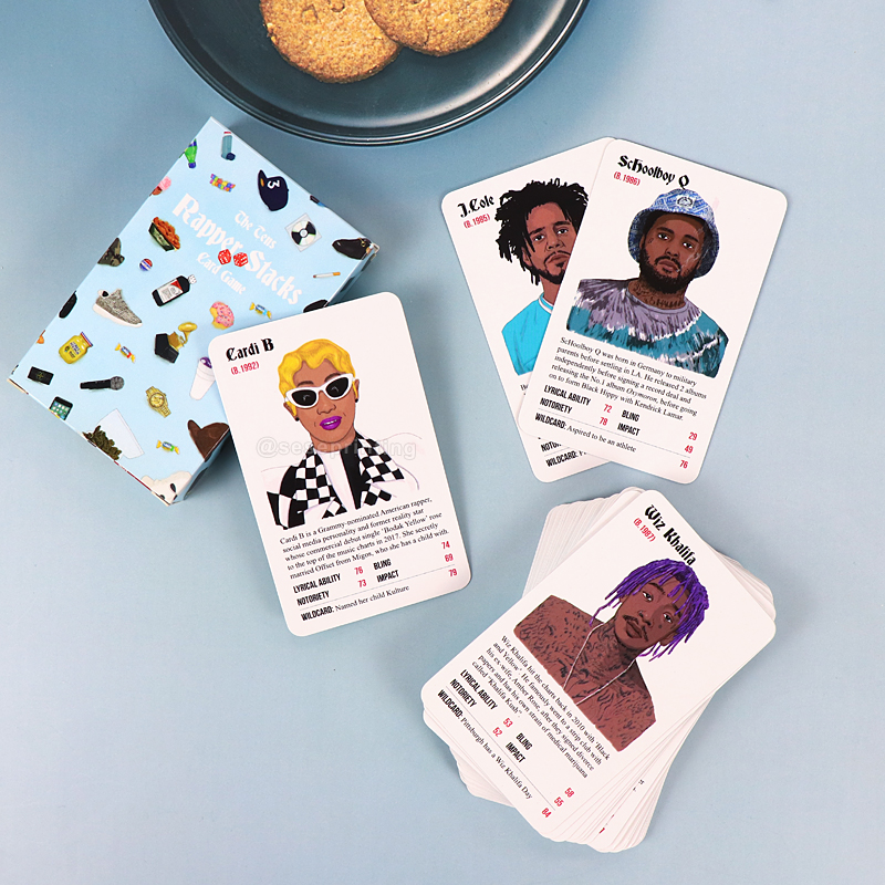 Custom Logo Game Cards Manufacture Printing Playing Cards 6