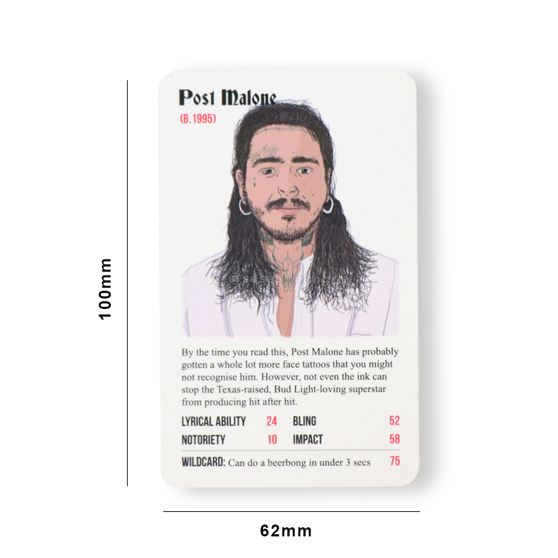 Custom Logo Game Cards Manufacture Printing Playing Cards 8