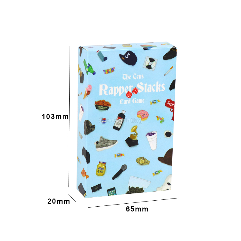 Custom Logo Game Cards Manufacture Printing Playing Cards 7