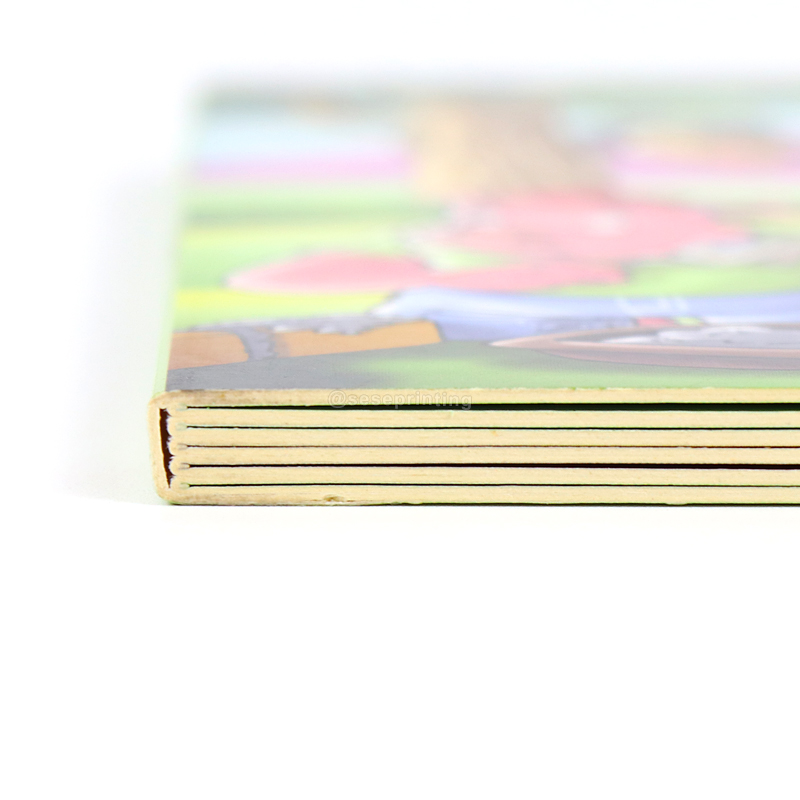 6x6 Kids Children Picture Story Book Printing Custom Board Books 10