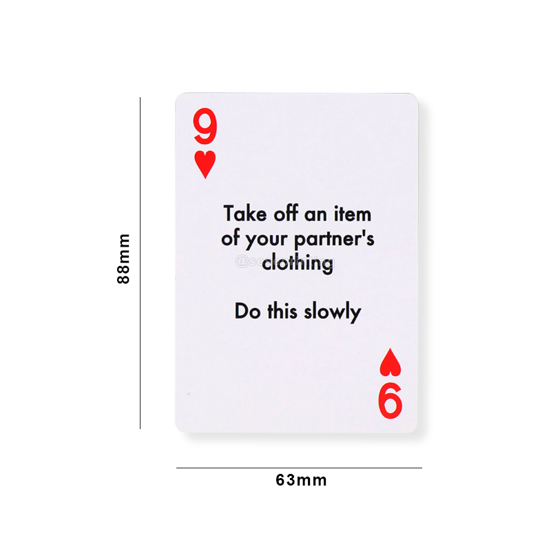 Front and Back Printing Card Game Custom Playing Poker Cards 7