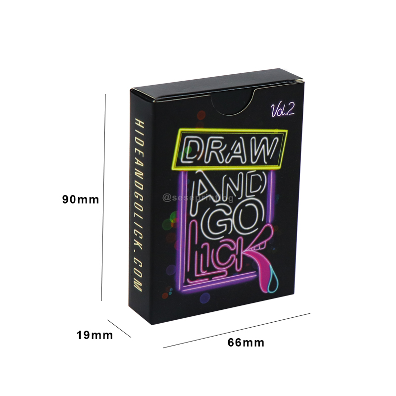 Front and Back Printing Card Game Custom Playing Poker Cards 6