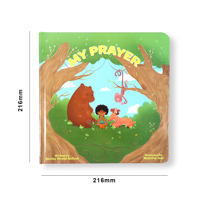 Libri personalizzati per bambini Stampa di libri cartonati personalizzati per bambini 6