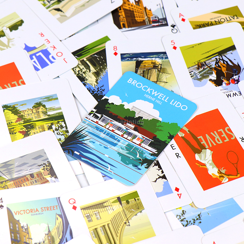 Custom Poker Cards Personalized Playing Card Game Printing 9