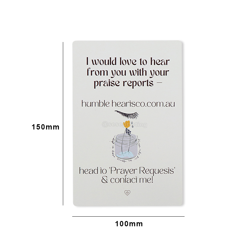 Positive Card Games Custom Printing Prayer Affirmation Cards 7