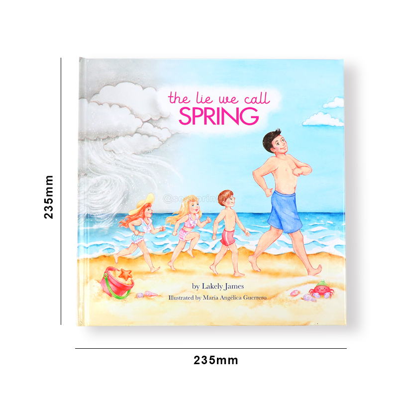 OEM Profession Custom Printed Cheap Hardcover Children Story Book 6