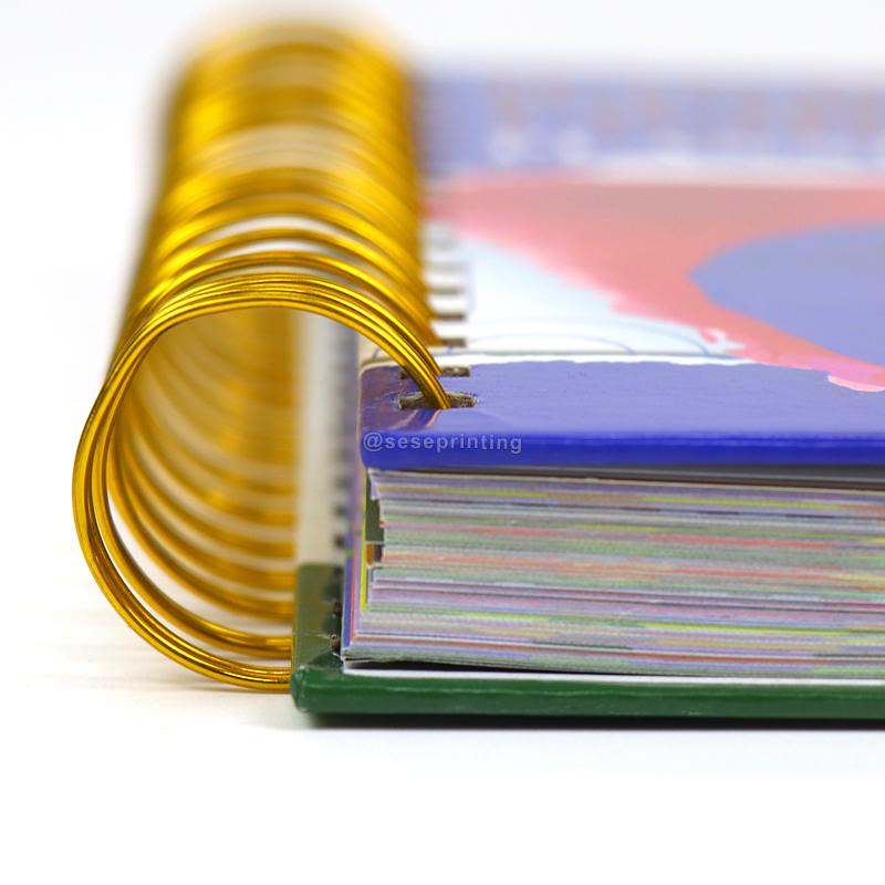 Spiral Daily Journals Custom Logo Notebook Printed Nurse Planner 11