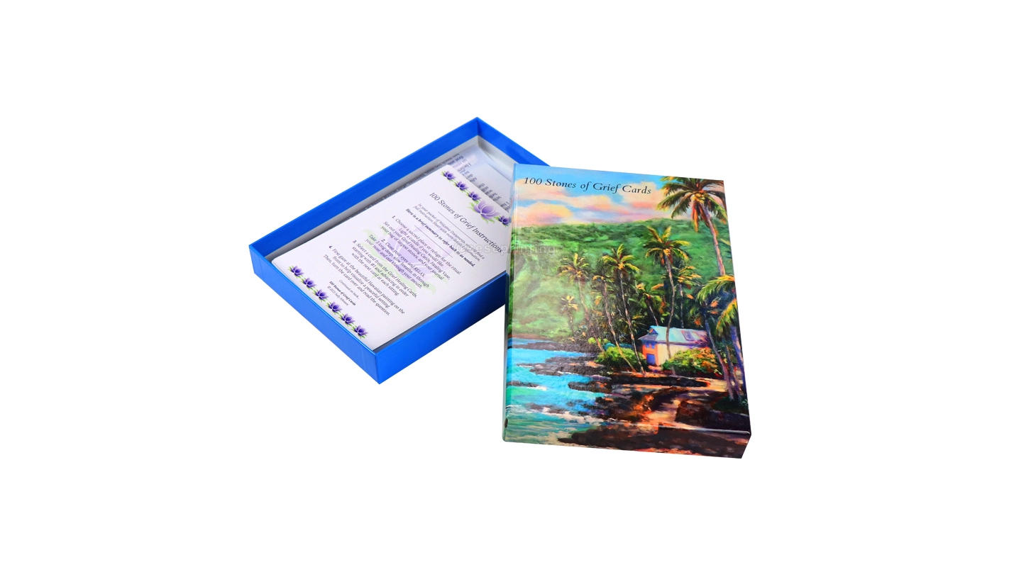 Custom 100 Paper Card Game Printing Positive Affirmation Cards 1