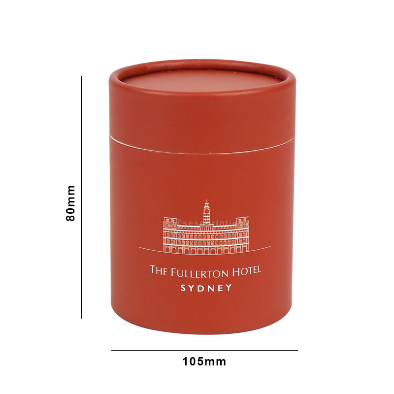 Recycled Round Box Custom Size Cylinder Paper Tube Packaging Box 6