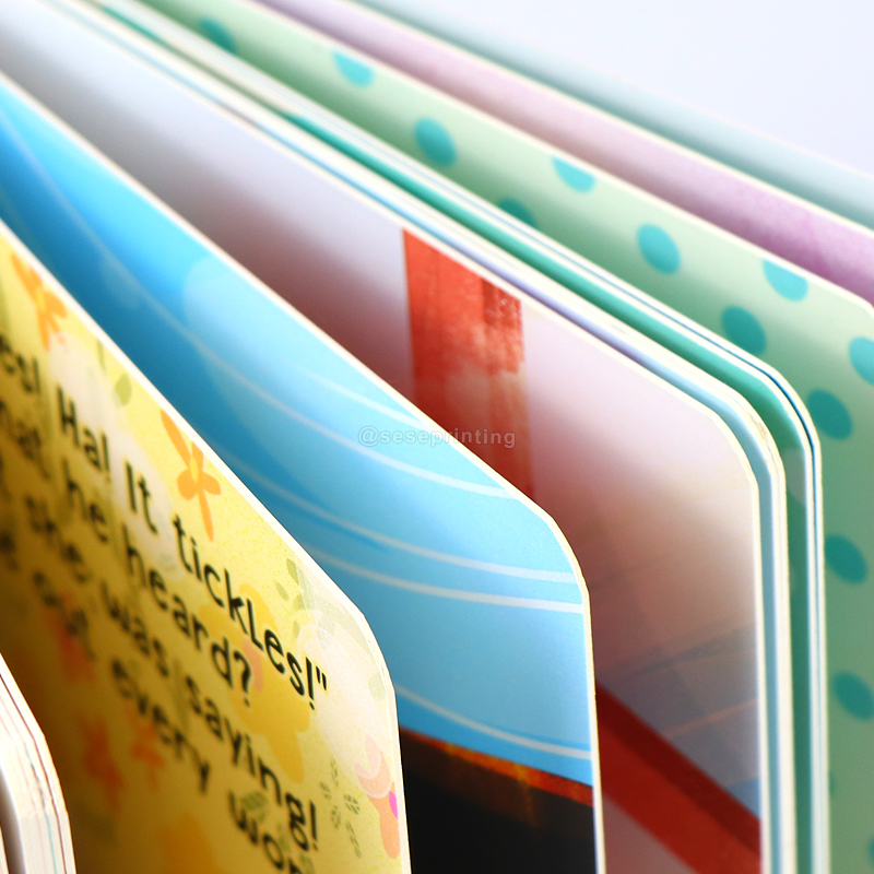 Children Board Books Printing Custom Kids Illustration Story Book 9