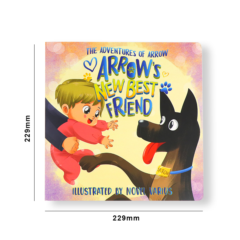 Children Board Books Printing Custom Kids Illustration Story Book 6