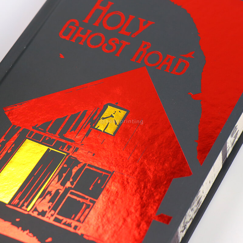 Self Publishing Foil Hardcover Novel Book Printed Sprayed Edges 10