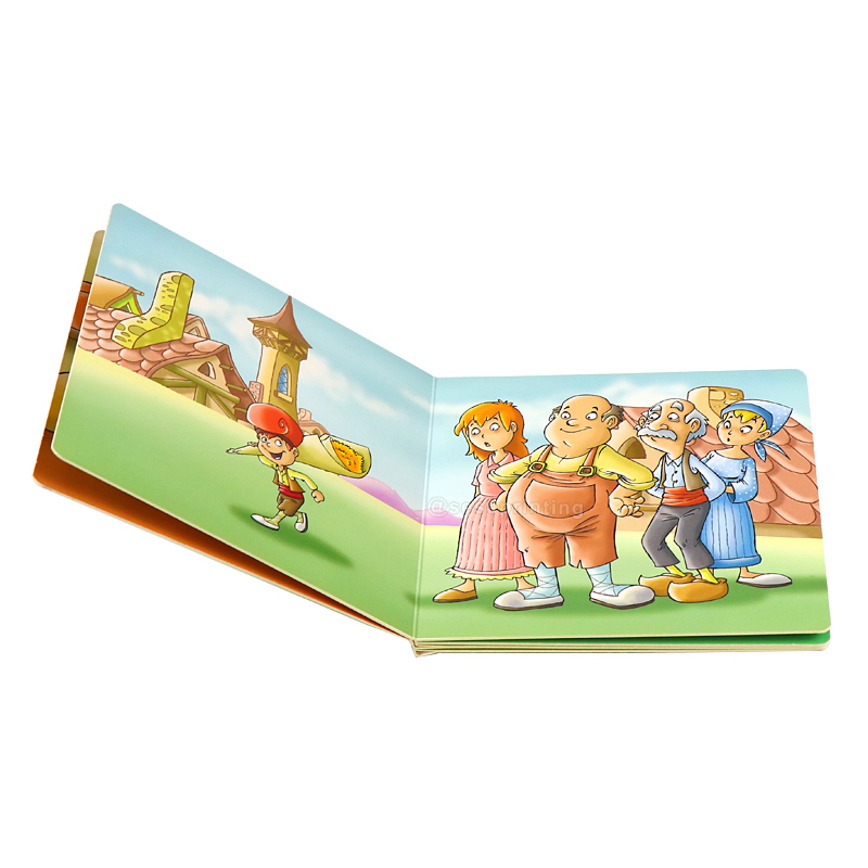 Custom Board Books Printing Manufacturer Story Book for Kids 7