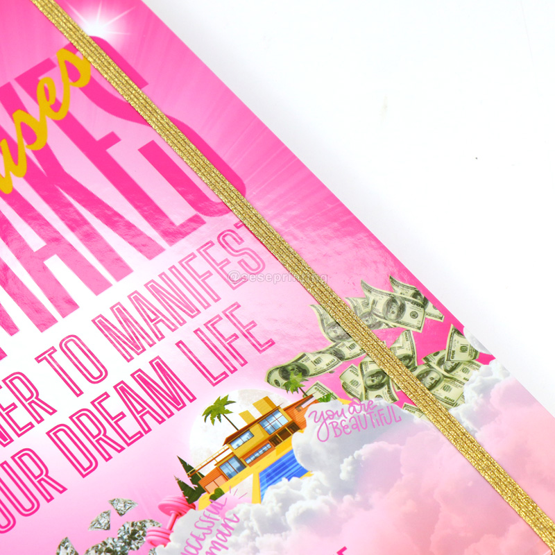 Custom Journal Spiral Manifest Planner Printing Budget Planner 10