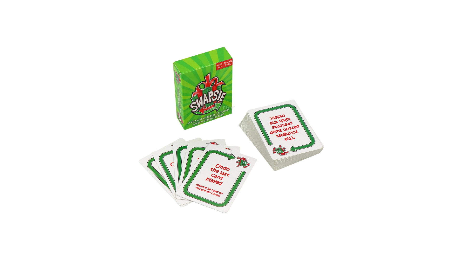 Custom Christmas Present Swapping Card Game Printing Manufacturer 1