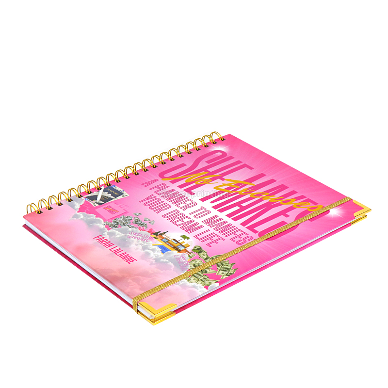 Custom Journal Spiral Manifest Planner Printing Budget Planner 8