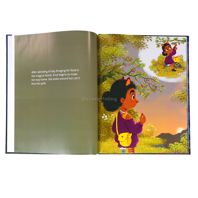 Publishing Custom Full Color Kids Picture Books Printed Hardcover 7