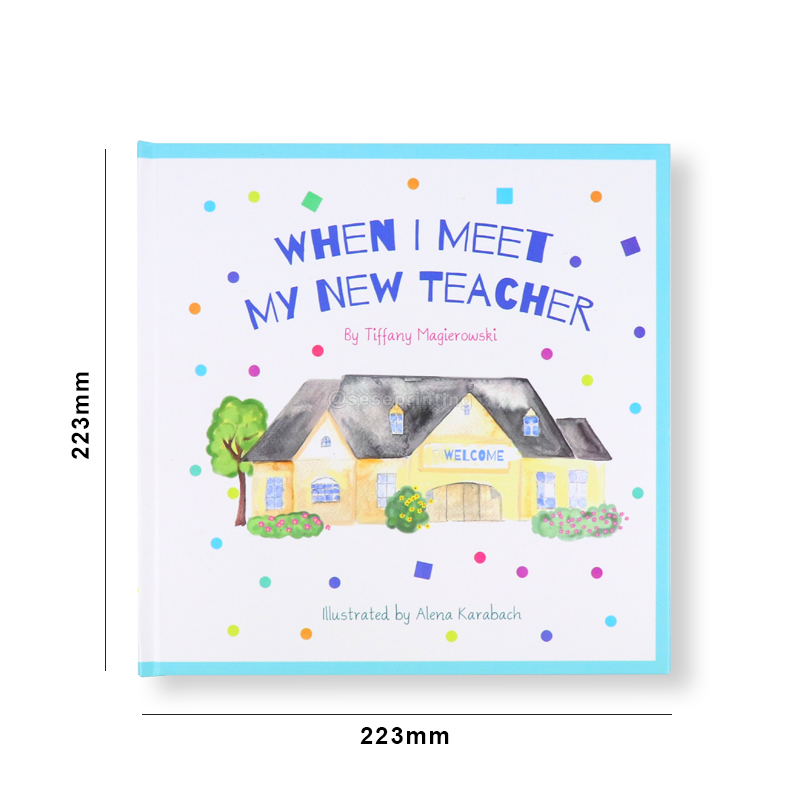 Custom Book Printing Services Kids Photo Book Printed Hardcover 6