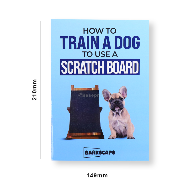 Custom Saddle Stitching Bound Booklet Textbook Printing Service 6