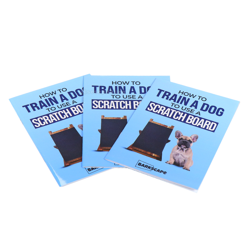 Custom Saddle Stitching Bound Booklet Textbook Printing Service 8