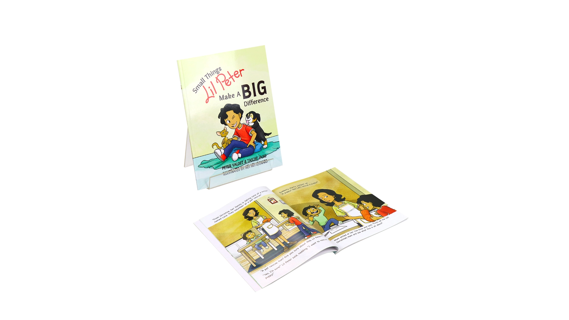 Paperback Book Printing Services Custom Kids Illustration Book 1