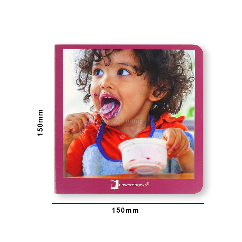 Custom Learning Cardboard Book Printing Board Books For Kids 6
