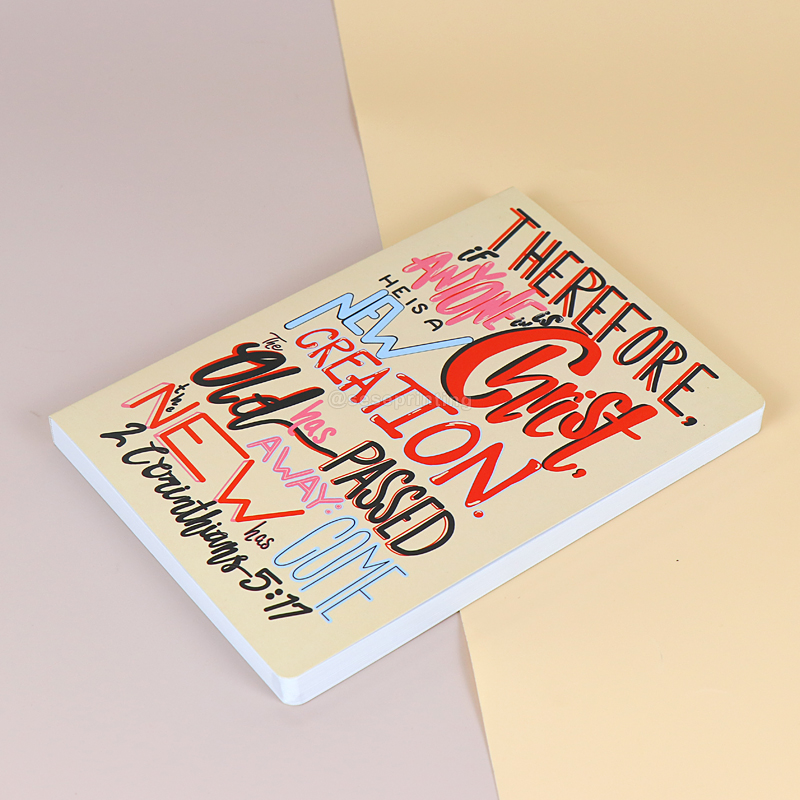 A5 Diary Customizable Notebooks Printing Paperback Journal 8