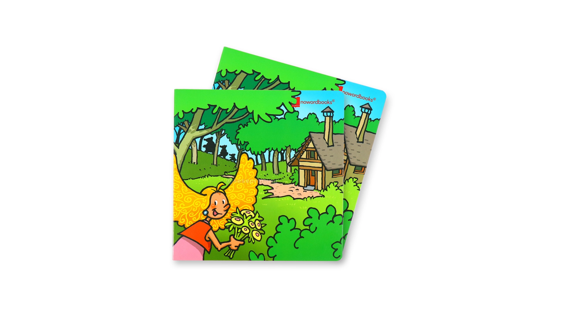 Customized Book Printing Kids Learning Story Cardboard Book 1