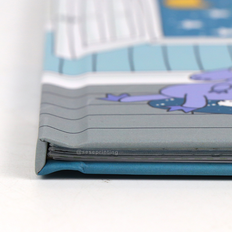 Kids Bedtime Story Book Printing Custom Hardback Picture Book 9