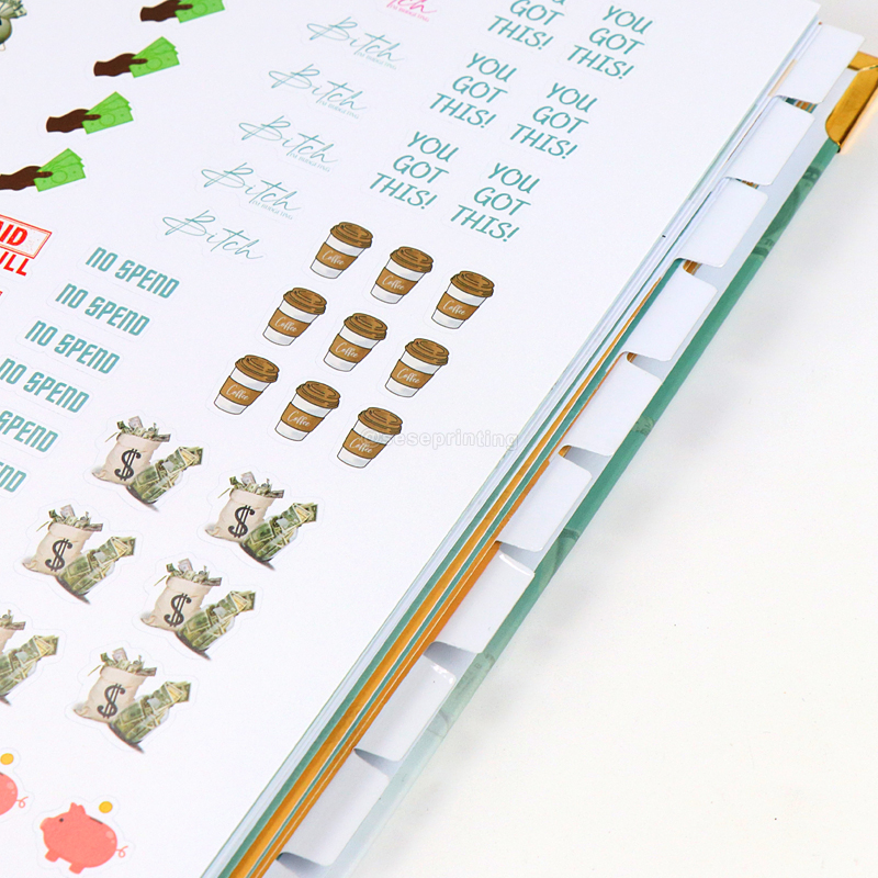 Goal Planner Spiral Financial Workbook Budget Planner Printing 13