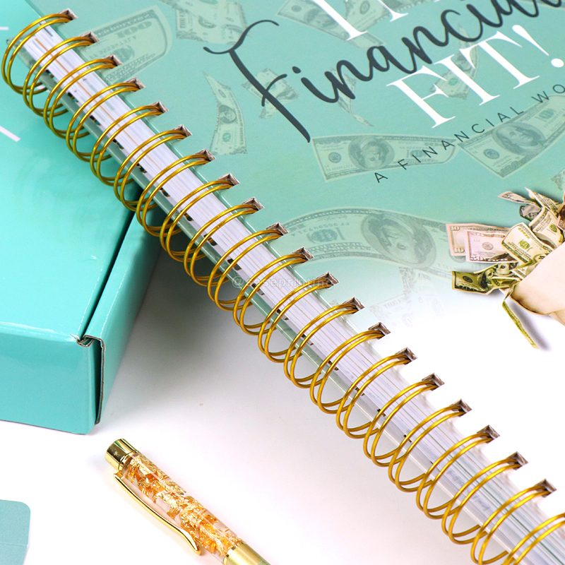 Goal Planner Spiral Financial Workbook Budget Planner Printing 10