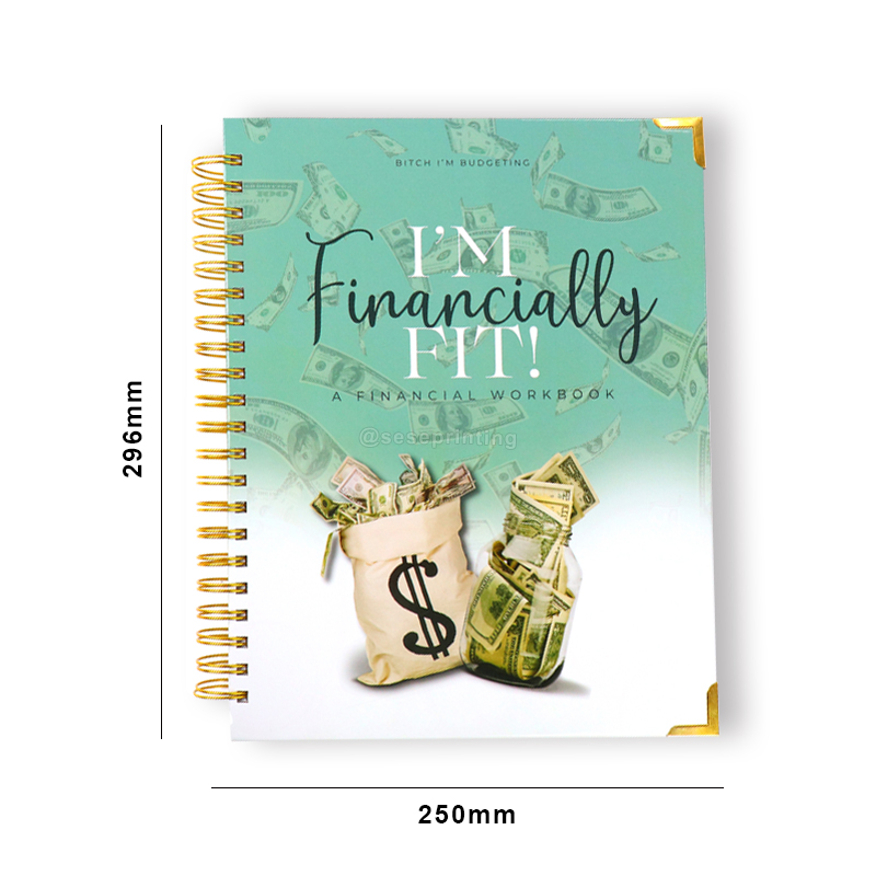 Goal Planner Spiral Financial Workbook Budget Planner Printing 7