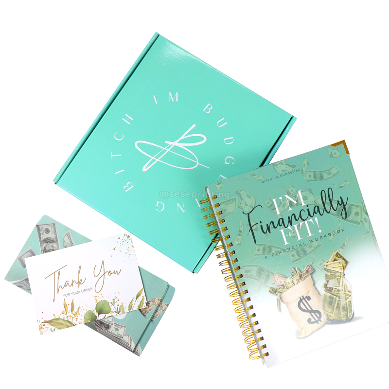 Goal Planner Spiral Financial Workbook Budget Planner Printing 9