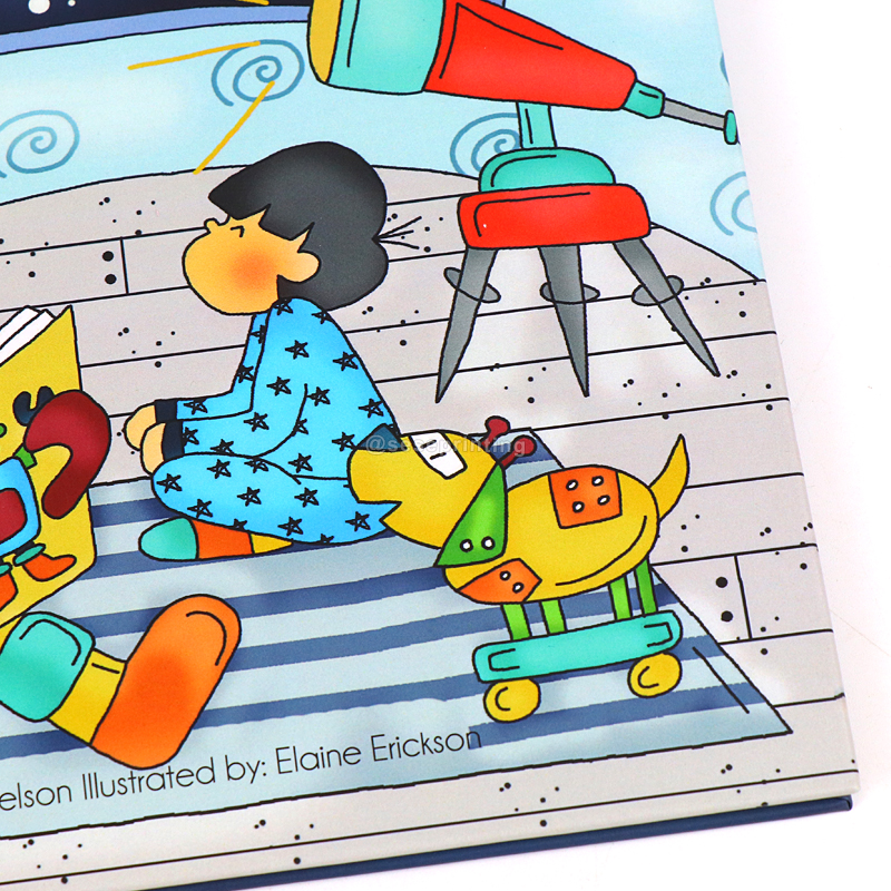 Custom Matte Hardcover Story Book Printing Kids Illustration Book 9
