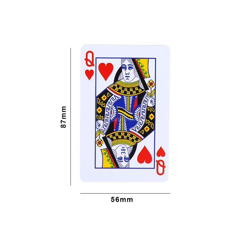 Card Game Custom Printed Front and Back PVC Waterproof Poker Card 7