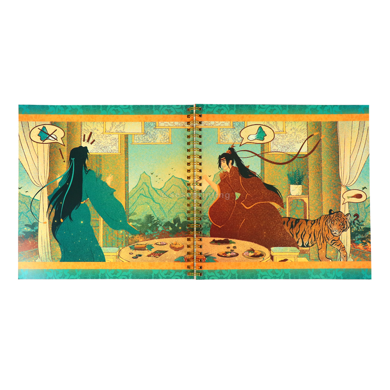 Wire-O Bound Paperback Recipe Book Custom Menu Cookbook Printed 7