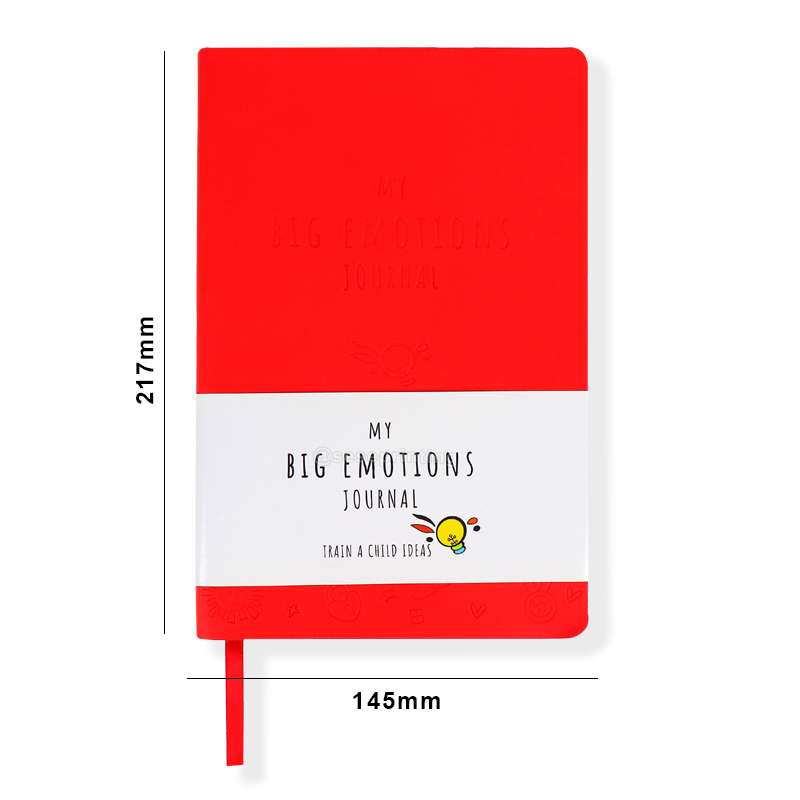 Undated Planner Print Leather Notebook Custom Affirmation Journal 6