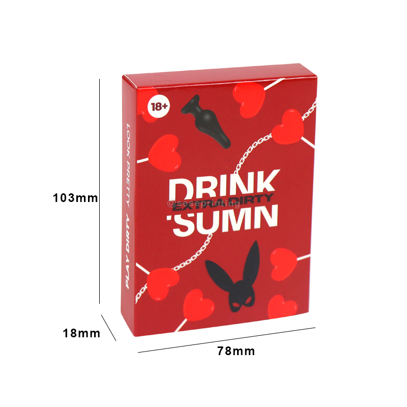 Custom Party Adult Couple Drunk Card Game Printing Manufacturer 6