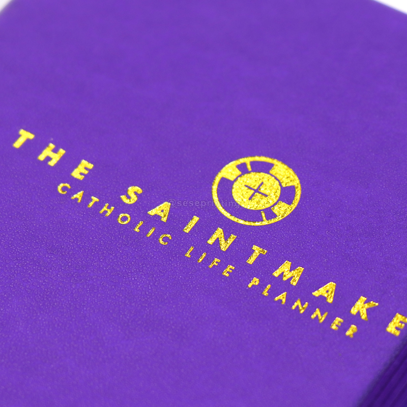 Custom Notebook A5 Diary Leather Journal Printed Weekly Planner 11