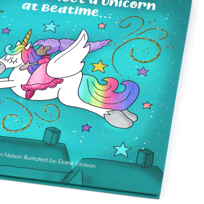 Custom Illustration Story Books Printing Kids Books Hardcover 8