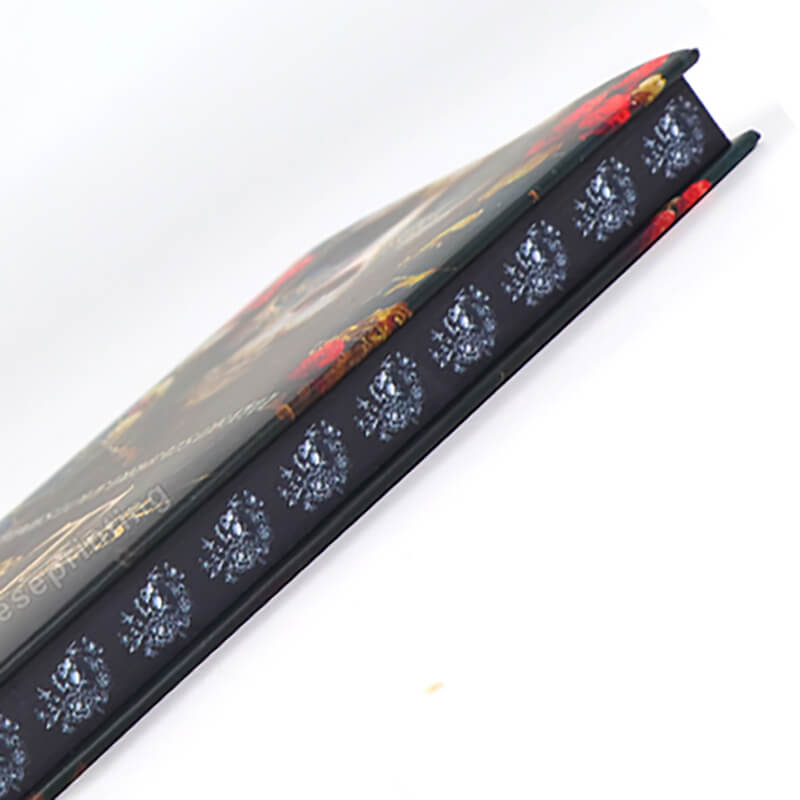 Romance Novel Making Company Hardcover Book Printed Sprayed Edges 10