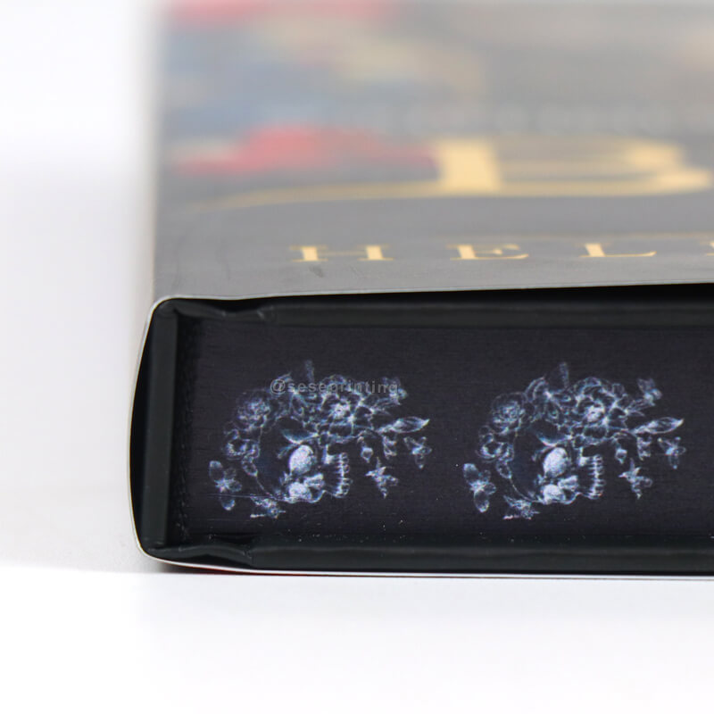 Romance Novel Making Company Hardcover Book Printed Sprayed Edges 11