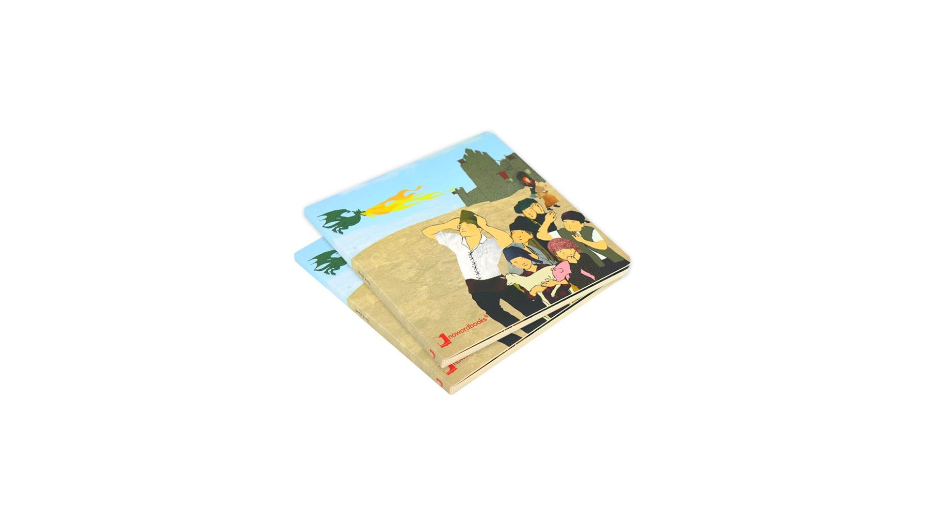 Custom Kid Baby Picture Book Full Color Children Board Book Print 1