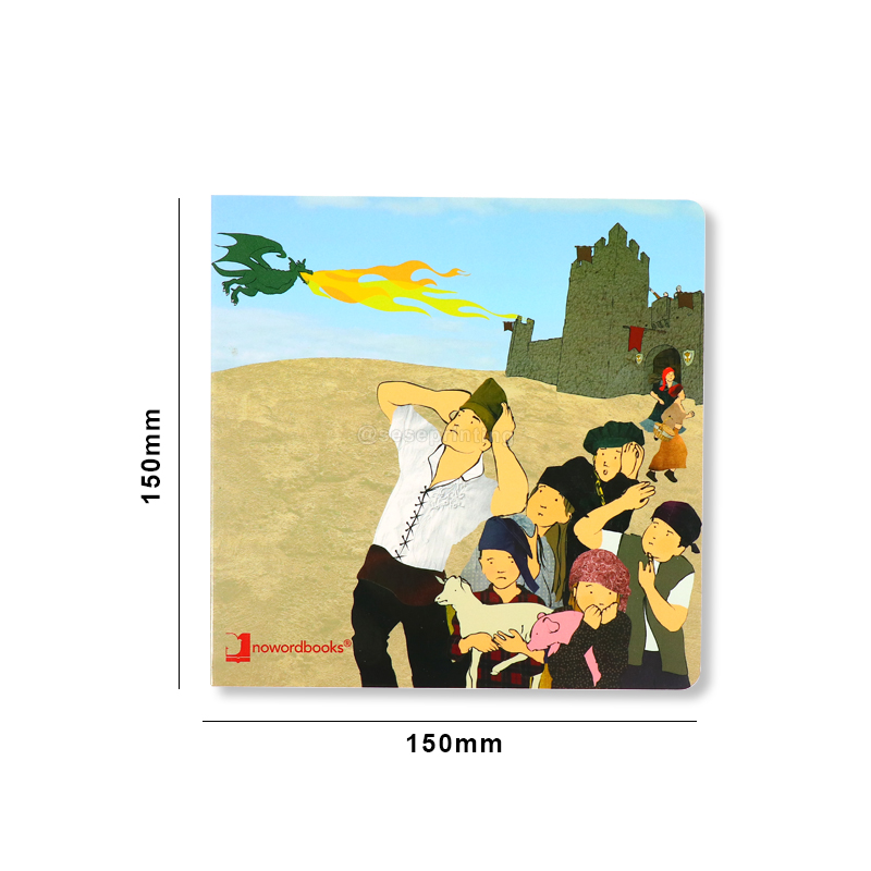 Custom Kid Baby Picture Book Full Color Children Board Book Print 6