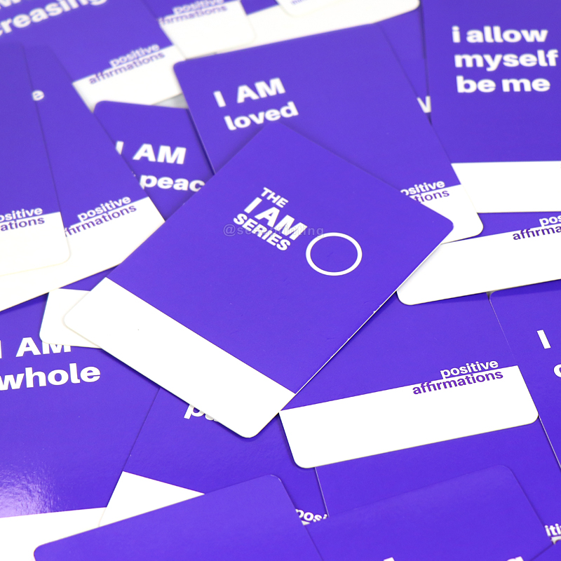 China Card Game Manufacturer Custom Positive Affirmation Cards 8