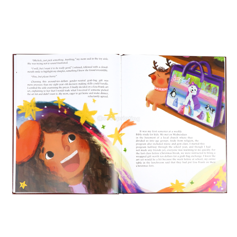 Custom Children Books Printing Personalised Kids Story Books 7