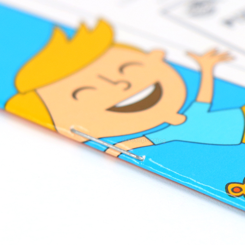 Paperback Activity Book Custom Kids Coloring Paint Books Printing 9