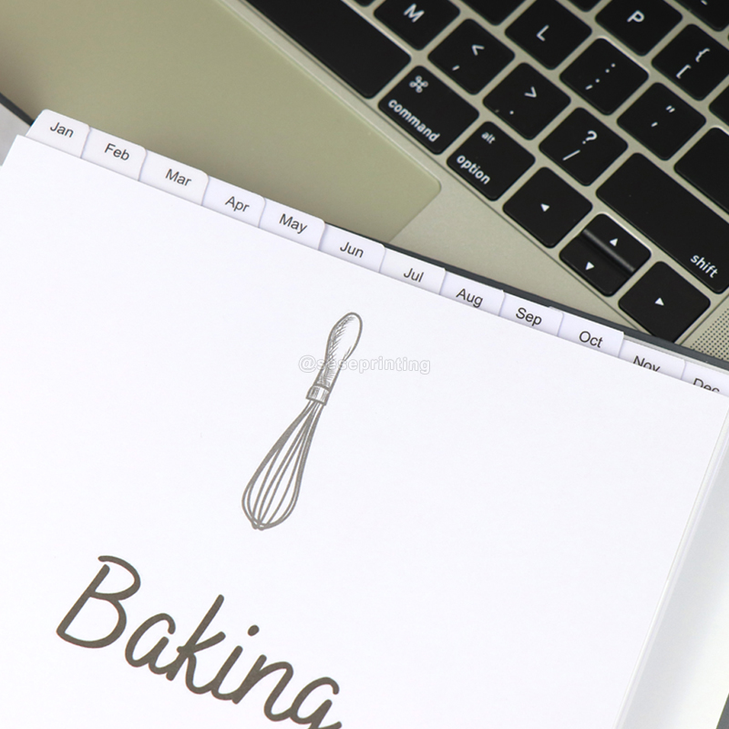 Customized Journal Leather Notebook Luxury Binder Planner Printed 9